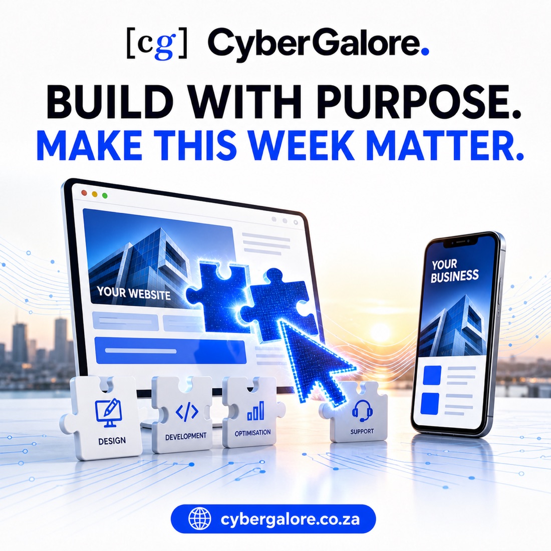 Build with purpose — make this week matter.
