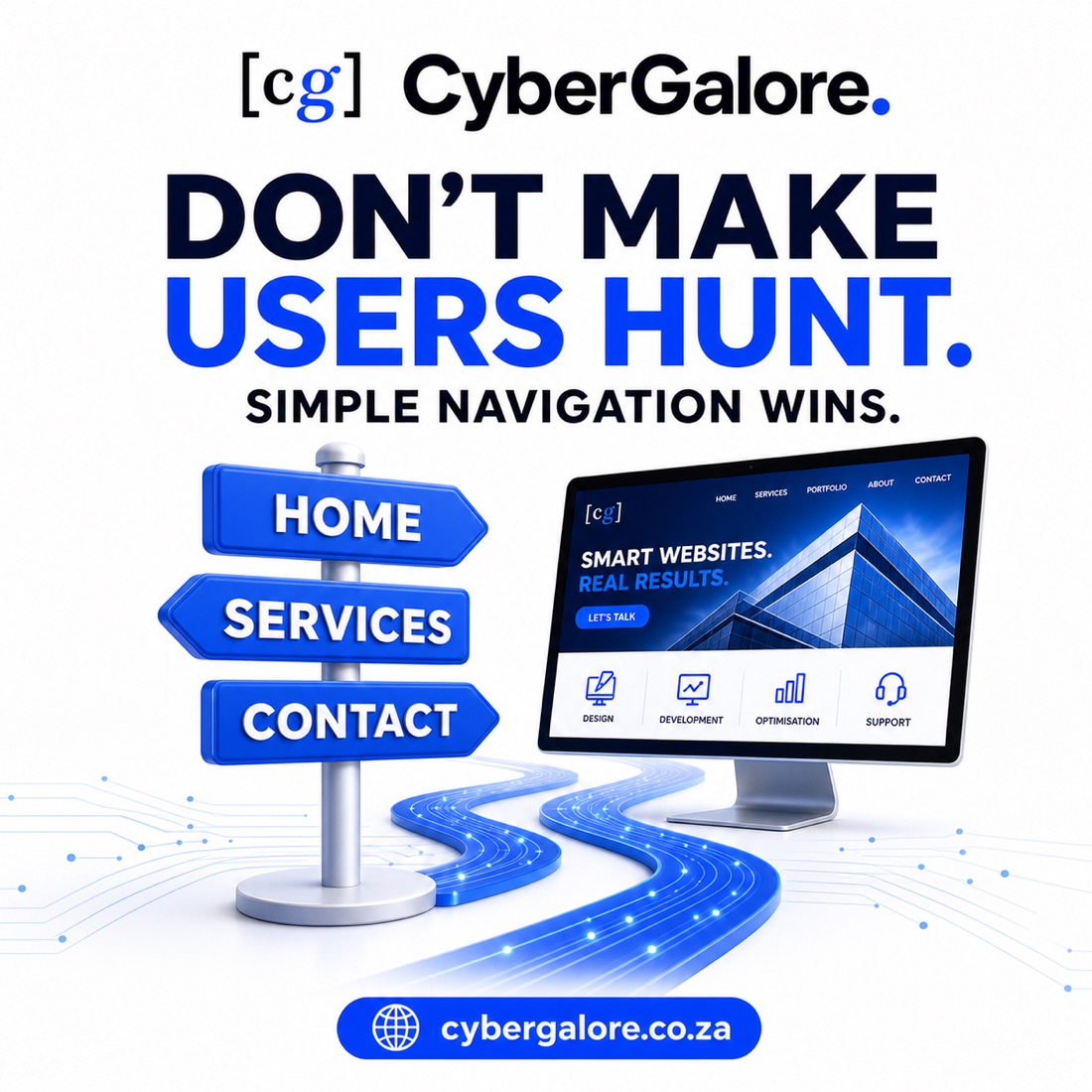 Don't make users hunt — simple navigation wins.